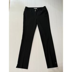 White House Black Market Ankle Length Black Pants, Size 4R